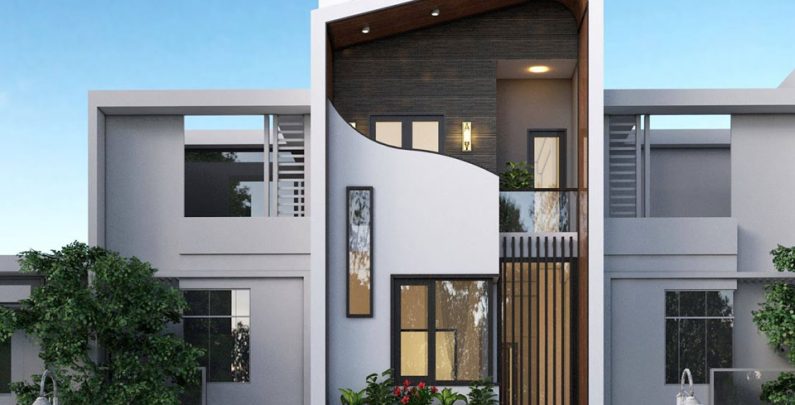 Những màu sơn đẹp cho mặt tiền nhà