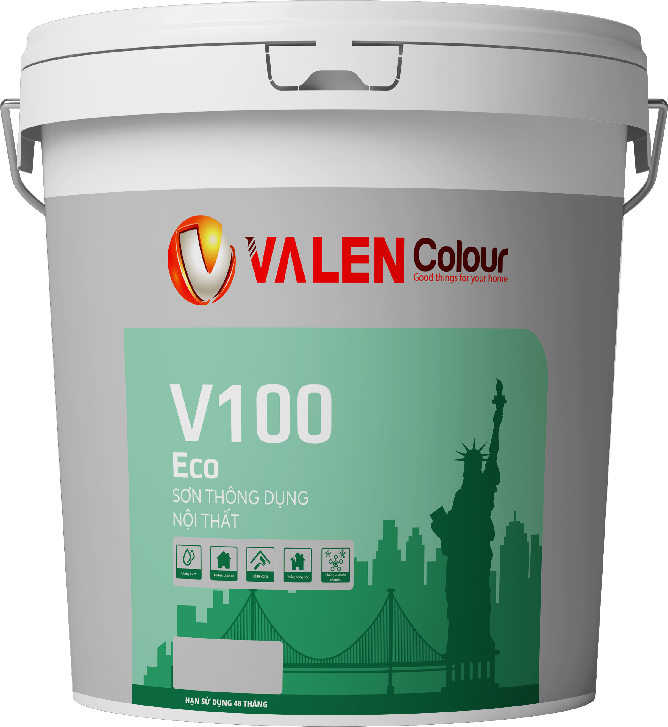 Sơn Thông Dụng Nội Thất ECO V100