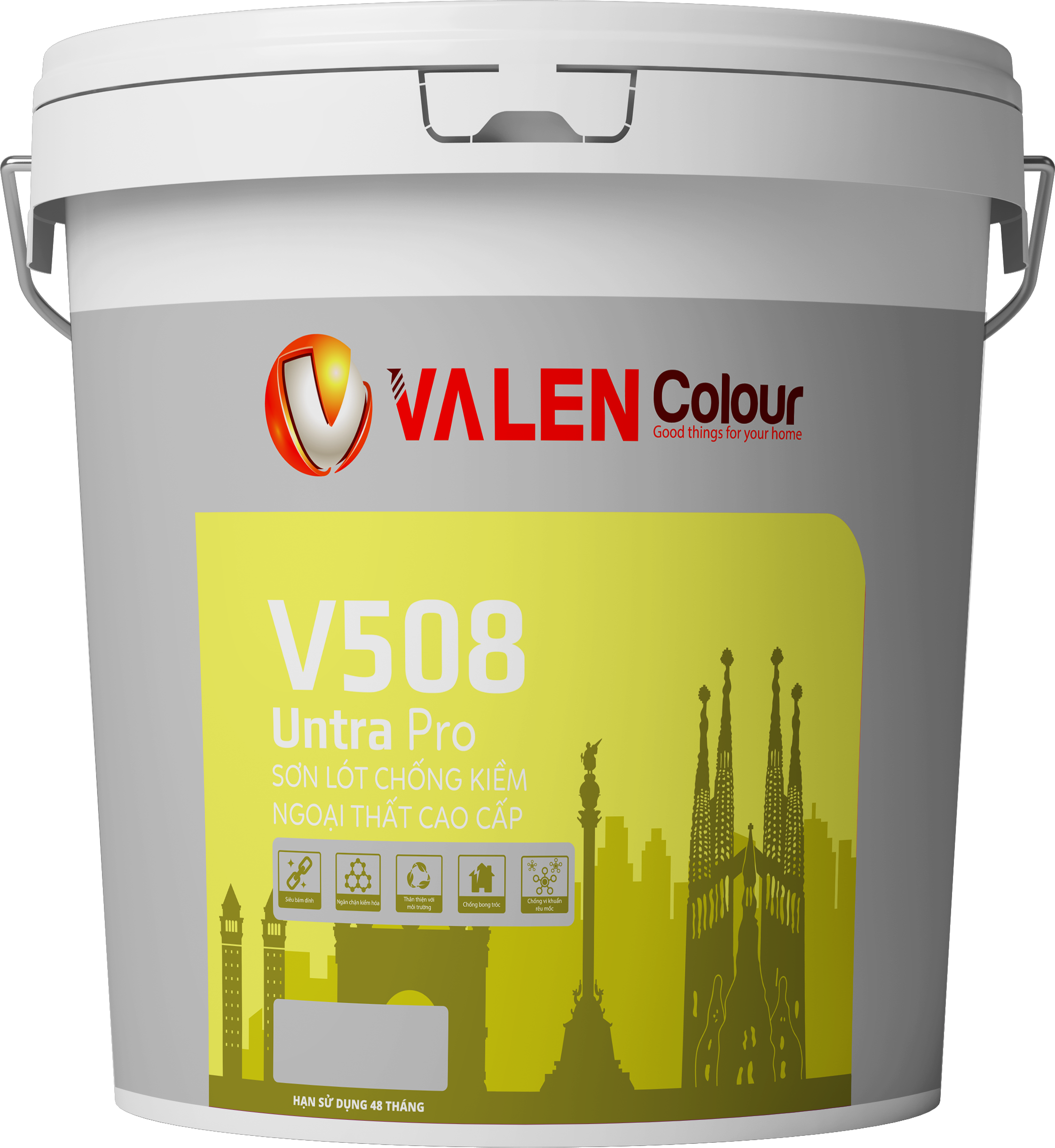 Sơn Lót Chống Kiềm Ngoại Thất Cao Cấp Untra pro V508