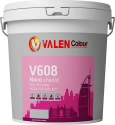 Sơn Siêu Bóng Ngoại Thất Đặc Biệt  Nano sheald V608