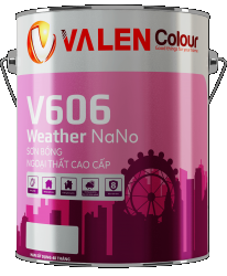 Sơn Bóng Ngoại Thất Cao Cấp Waether NaNo V606
