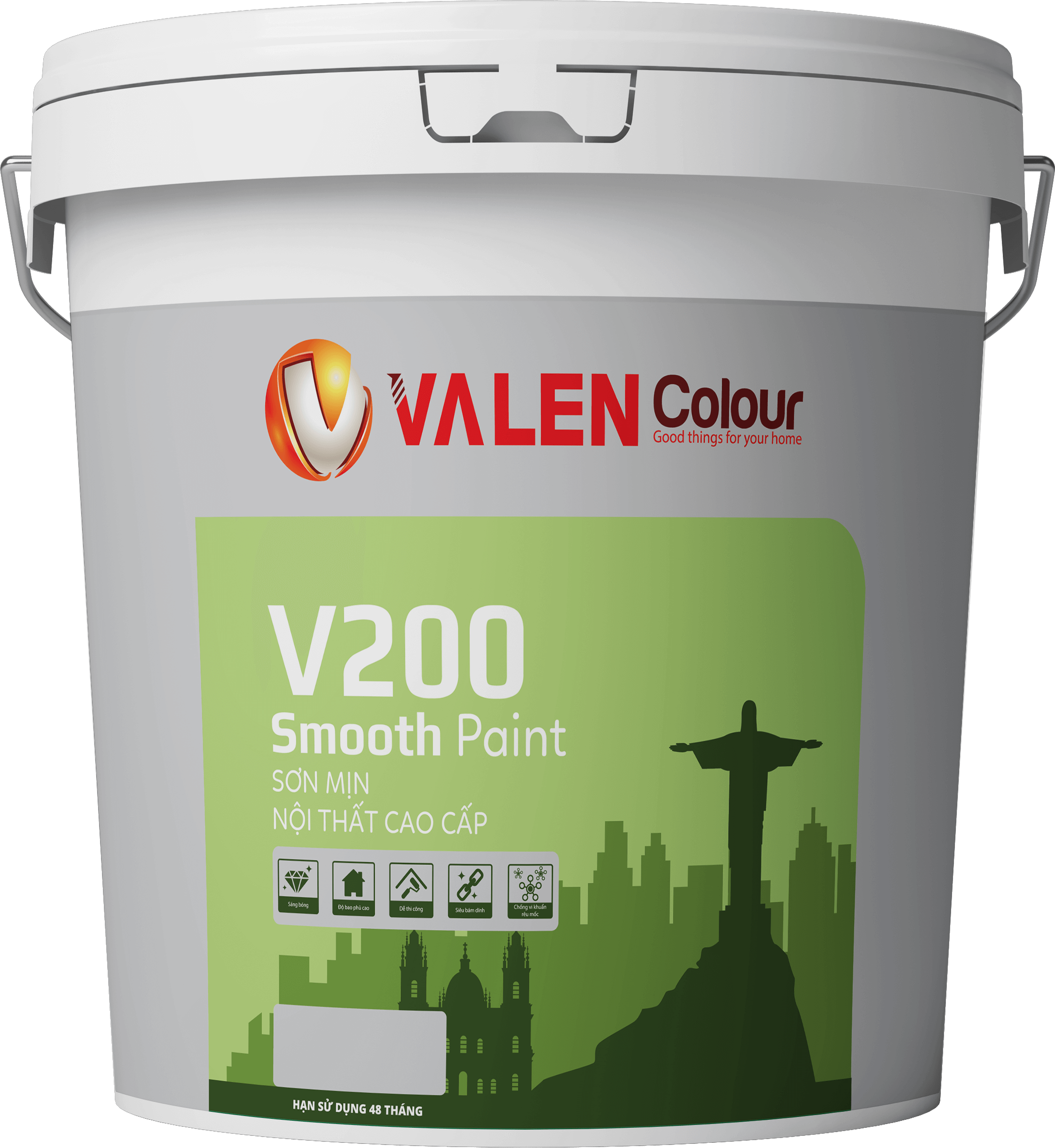 Sơn Mịn Nội Thất Cao Cấp Smooth Paint V200